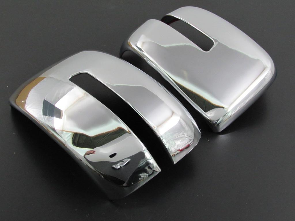 BRIGHTZ Chrome Door Mirror Type for the Delica MB15S Covers, B, D2 [MIR-SID-152] (12/08)