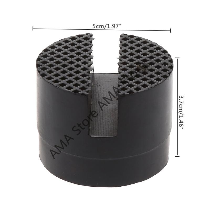 X7JF Floor Slotted Car Rubber Pad Frame Protector Adapter Jacking Disk Pad Tool