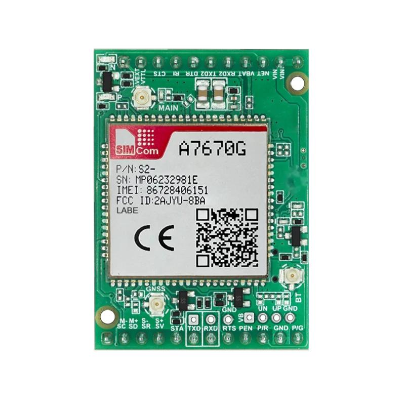 A7670G Global Communication Module CAT1 Core Board 4G Full Network Communication Development Board SIMCOM Module