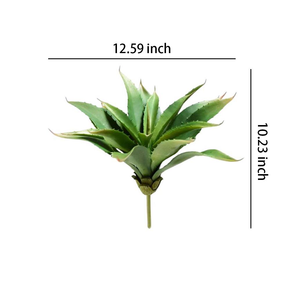 Искусственные суккуленты Пластиковые Большие Алоэ DIY Растения Домашний Сад Балкон Кашпо Ананас Листья Композиция Декор На Открытом Воздухе