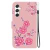 For Samsung Galaxy S25+ Wallet Phone Case Anti-Drop Leather Flip Cover Pattern Printing