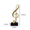 Music Note Sculpture Simple Table Centerpiece for Entrance Cabinet Bookshelf