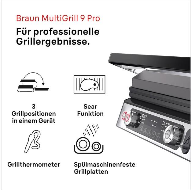 Контактный гриль Braun CG 9167 Multigrill 9 Pro (0X17900008)