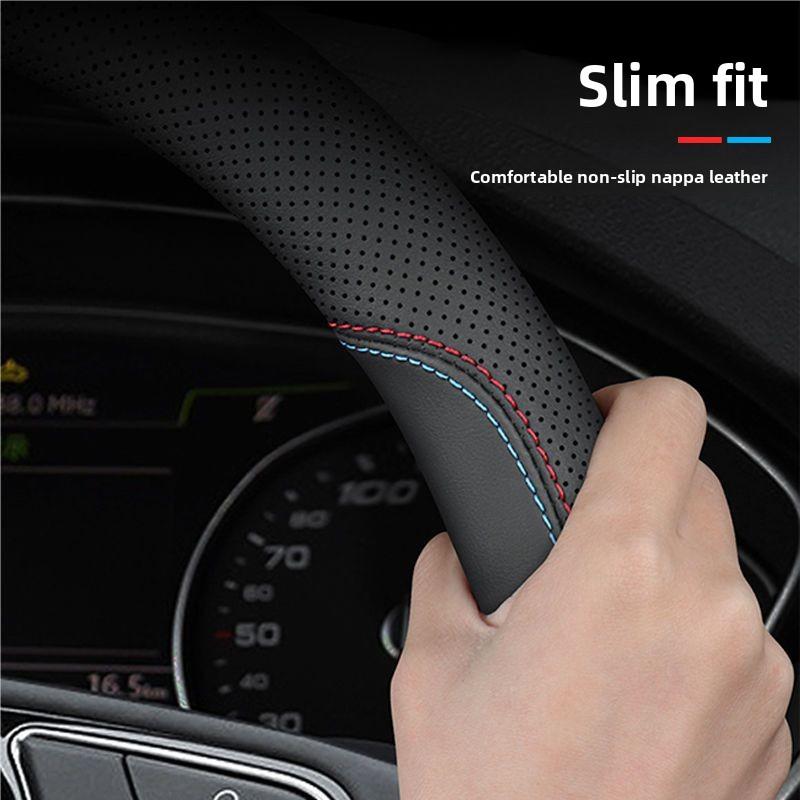 For Chery Jaecoo J7 J8 2023 2024 2025 Car Steering Wheel Cover 37-38CM D-Shape Braid on Steering-wheel Auto Accessories