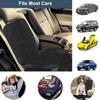Car Seat Protector Cushion Mat Baby Seat Protector Child Car Seat with Organizer Pocket Auto Dogs Pad Non-Slip Backing
