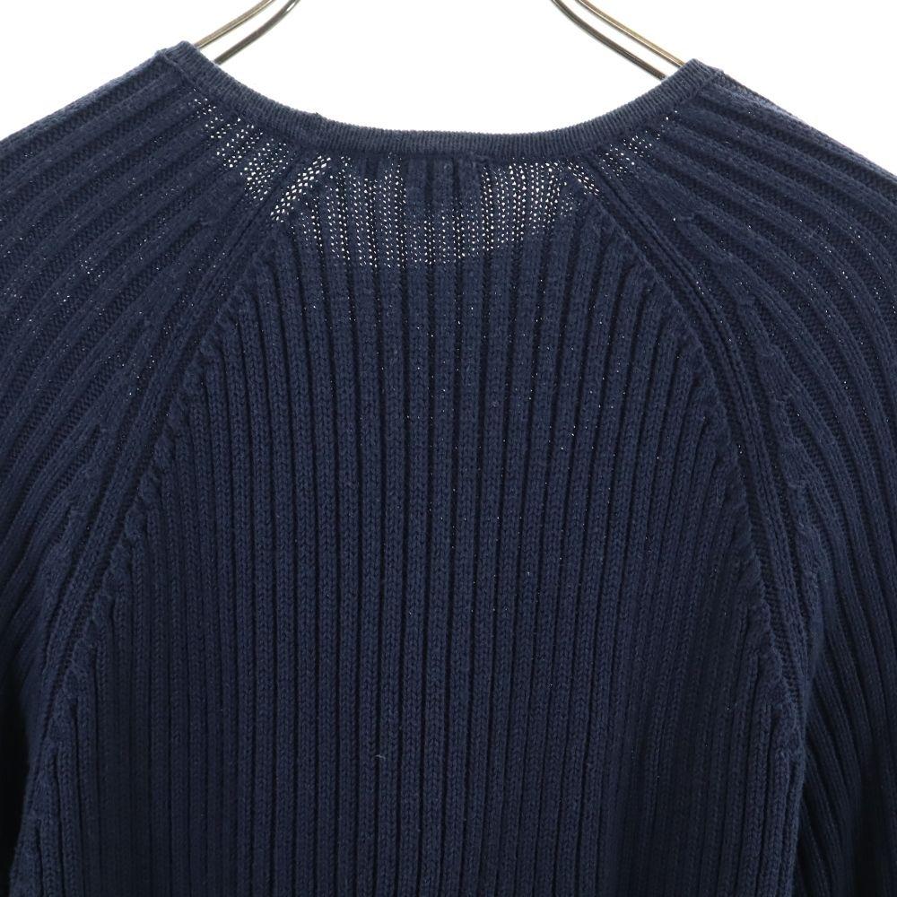 Armani Exchange 90s Old Long Sleeve Sweater L Navy System Knit Women Used