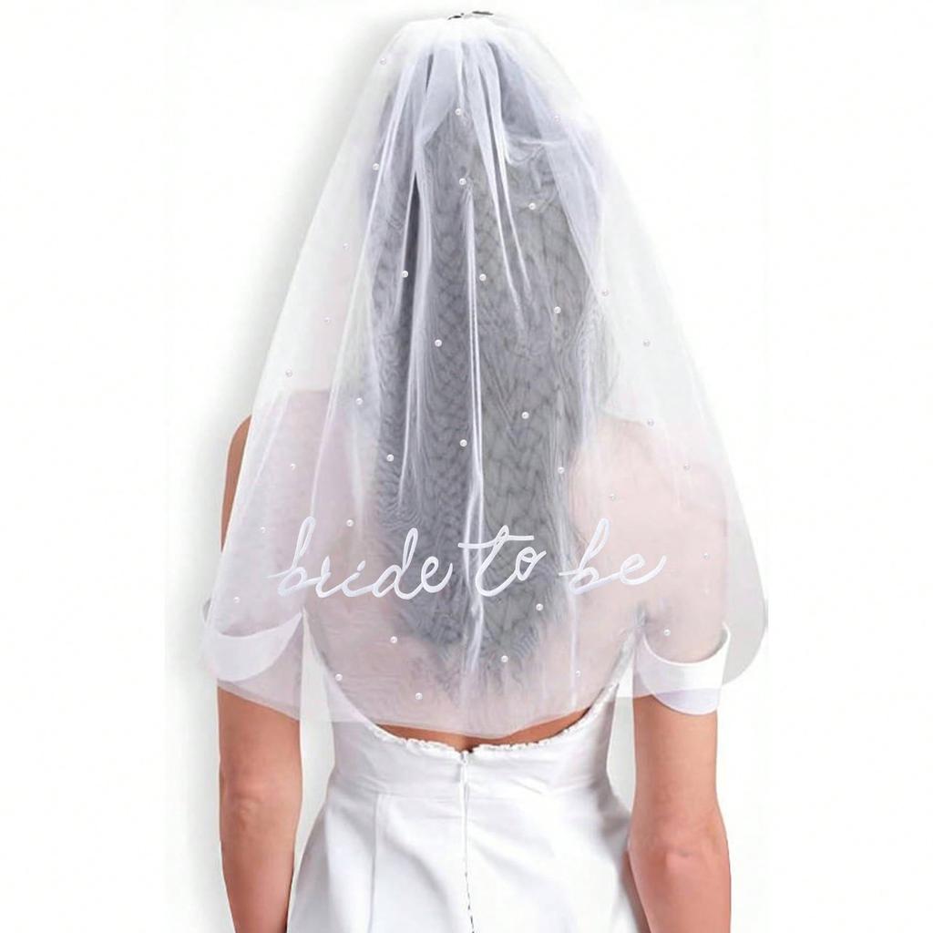 Bride To Be Sash And Veil, Bachelorette Party Accessories, Bridal Shower Gift