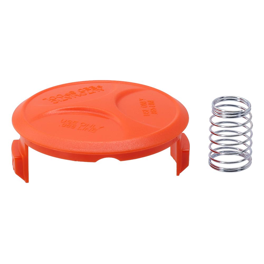 2 шт. Крышка катушки с леской для триммера 385022-03 Для Black & Decker GH400 GL4525 GL5028 GLC120 GLC13 GLC14 GLC1423 GLC1823L GLC1825