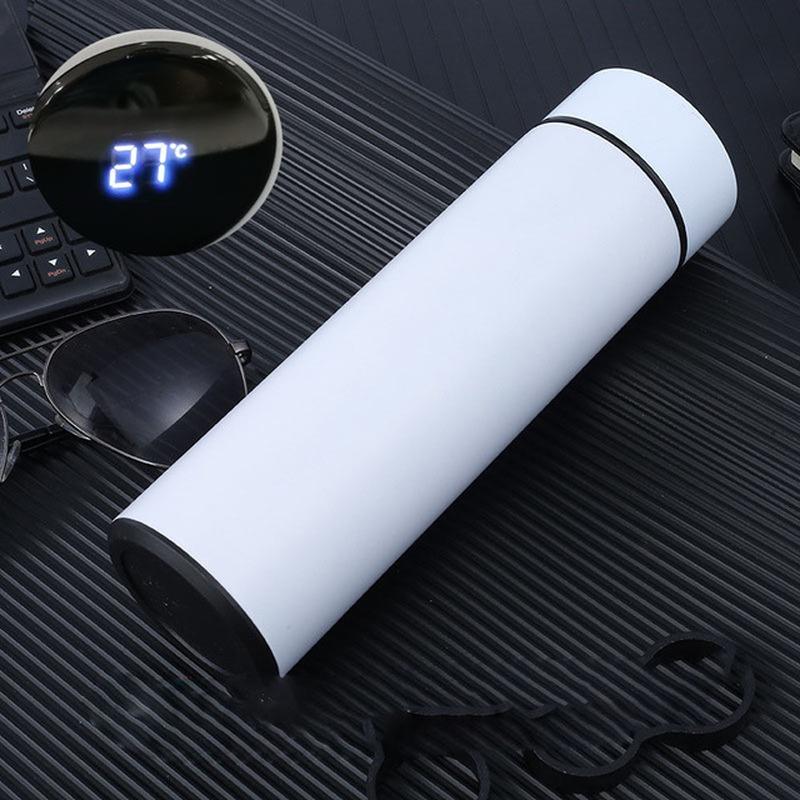 500ML Temperature Display Thermos Bottle Vacuum Flasks Stainless Steel Travel Coffee Mug Tea Mug Thermo Cup