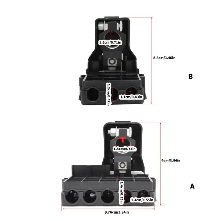 5-местный 3-местный автомобильный держатель предохранителей для морской и автомобильной электрической системы, ударопрочный пластиковый корпус, защита от перегрузки по току