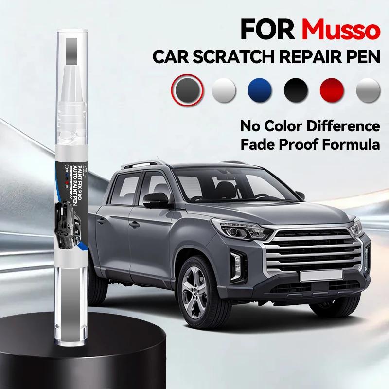 Car Dedicated For KGM SsangYong Musso Paint Repair Pen Touch Up Scratch Remover DIY Auto Accessories Green Gray Grand White Marb