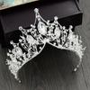 Bridal Crown Styling Wedding Accessories Handmade Wedding Rhinestone Marquise Korean New Style