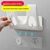 Ruice Punch-Free Wall-Mounted Pot Lid and Cutting Board Storage Rack