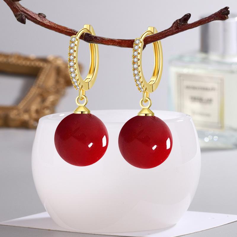 Трендовые акриловые каффы для ушей 14 мм с цирконом и жемчугом принцессы Белоснежки для женщин