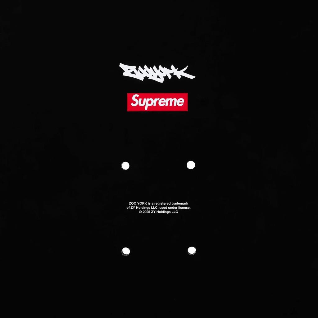 Supreme Скейтборд Zoo York Черный