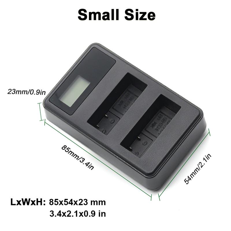 EN-EL14 Camera Battery Charger for Nikon D5200 D5300 D5500 D560 D3200 D3300 D3400 D3500 DF CoolpixP7000 P7100 P7700 P7800 Camera