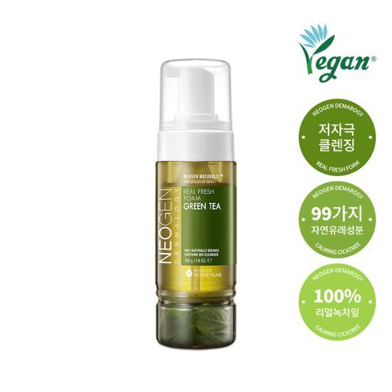NEOGEN Очищающая пенка Real Fresh с зеленым чаем 160 г