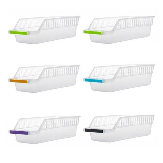 Органайзер для экономии места на холодильнике для домашней кухни, выдвижной держатель под полку для хранения