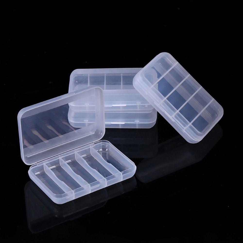Пластиковый ящик для хранения Квадратные упаковочные коробки 5 размеров Рыболовные инструменты Аксессуары Держатель для электроинструментов
