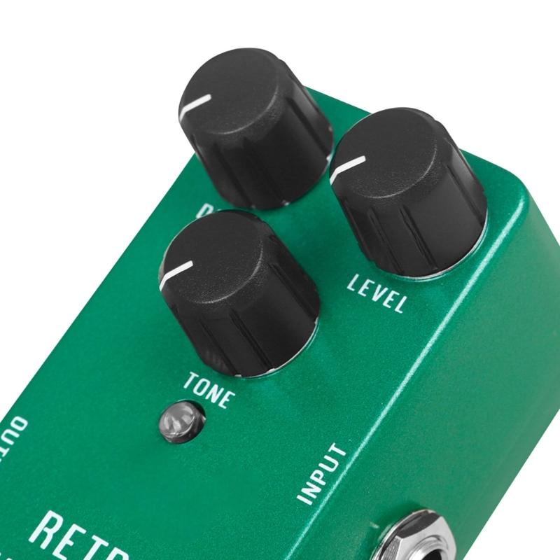 Aluminum Alloy Overdrive Effects Pedal Featuring Sound and User Friendly Interface Musical Instrument Accessories