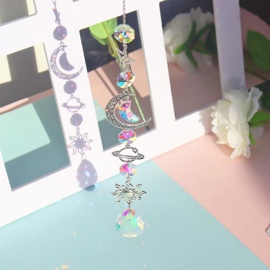 Подвесной кулон Sun Catcher Shiny Decorative Diamond Alloy Garden Prisms, подвесной декоративный кулон AVE