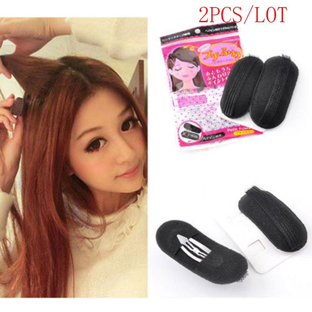 Women Bun Maker Princess Hair Tools Breathable Bangs Mat Invisible Hair Pins Inserts Hair Clip