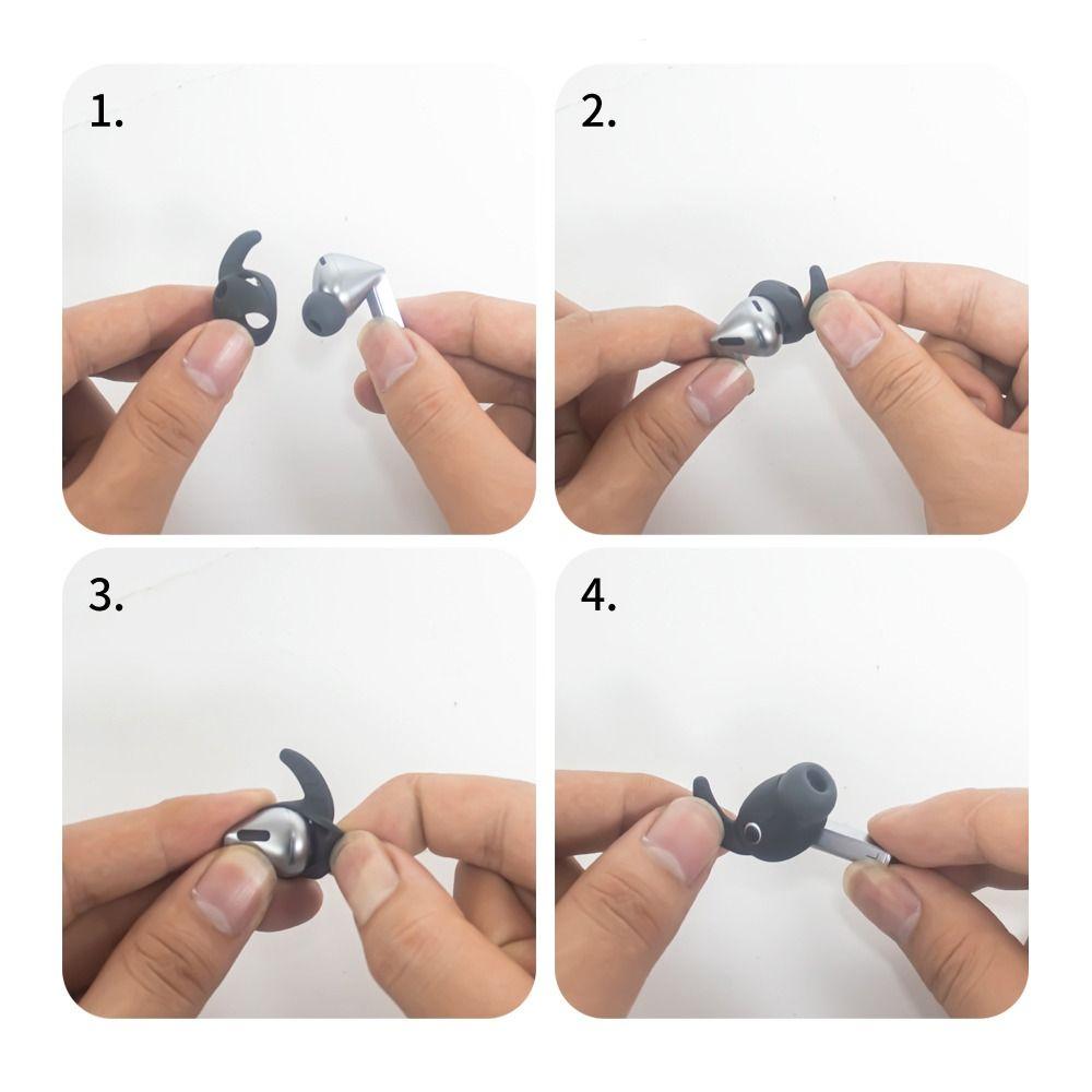 5Pairs Earplug Earbuds Wings Hook Ear Cover New Eartips for Samsung Galaxy Buds 3 Pro
