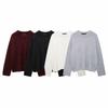 Kaslead New Arrival Women's Clothing Fashion Style Fashion Large Profile Mohair Blending Pullover 1242877