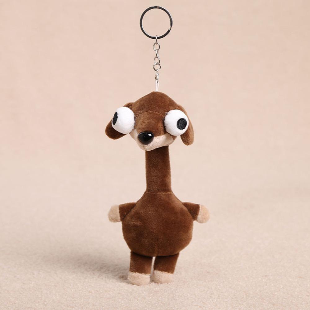 Filled Cartoon Animal Keychain 20 Centimeters Plush Hanging Ornament Bag Charm Backpack Decoration