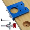 35mm Hinge Hole Drilling Guide Locator Hinge Drilling Jig Drill Bits Woodworking Door Hole Opener Cabinet Accessories Tools