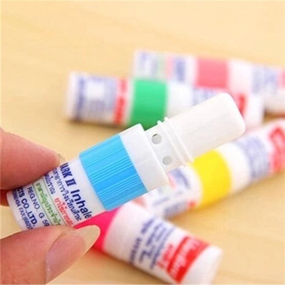 Essential Balm Mint Flavor Nasal Inhaler Dizzy Camphor for Runny Nose and Carsickness 1 Pc