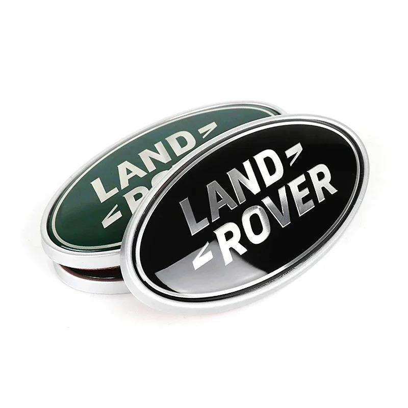3D Car Front and rear Emblem Badge Sticker For Land rover SVR Discovery Velar Evoque Freelander Range Rover L322 car accessories YJ1