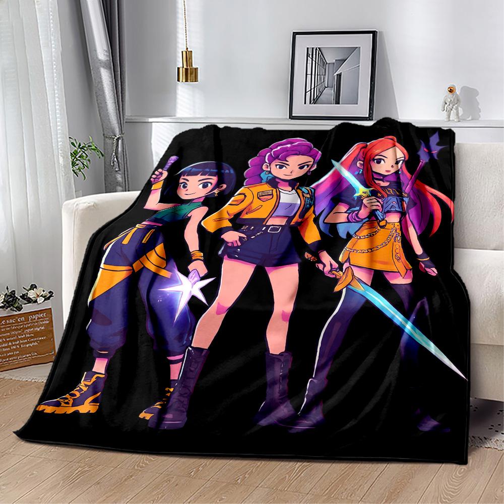 Fantasy Heroes Adventure Blanket Warmthful Decor Perfect for Couch Bedding Office for All Seasons Modern Ideal Gift for Friends Family Couples Picnic