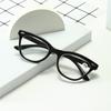 Ретро очки для чтения «кошачий глаз» Очки с имитацией черепахового панциря Ультралегкие очки для чтения с защитой от синего света