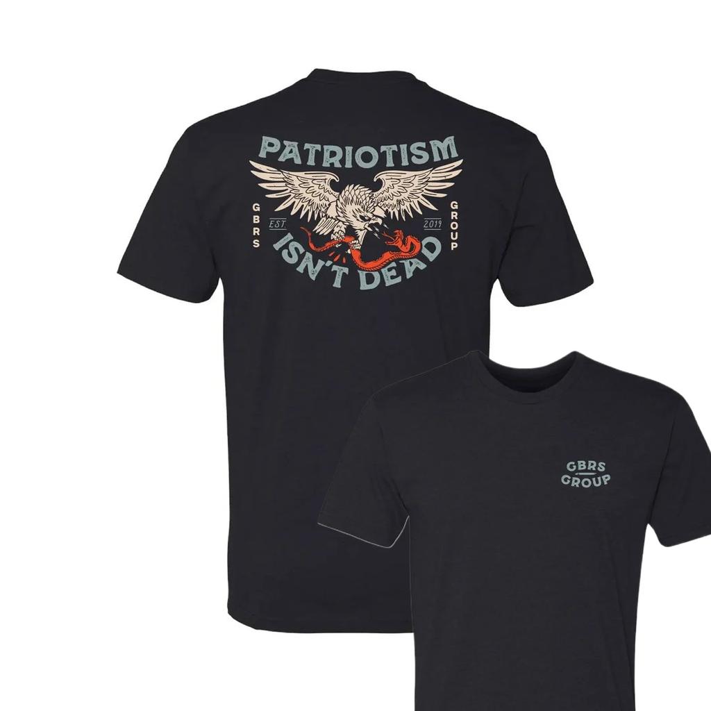 2026 НОВАЯ Тактическая футболка GBRS Мужская Американская Классическая Принт Короткий Рукав Ретро Круглый Вырез Военный Фан Уличная Мода Топ