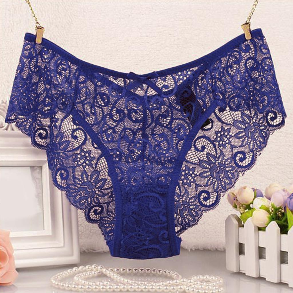Sexy Women's Lace Panties Underwear Seamless Transparent Thongs Low Waist G-string Comfort Lady Lingerie Brazilian Female 2022