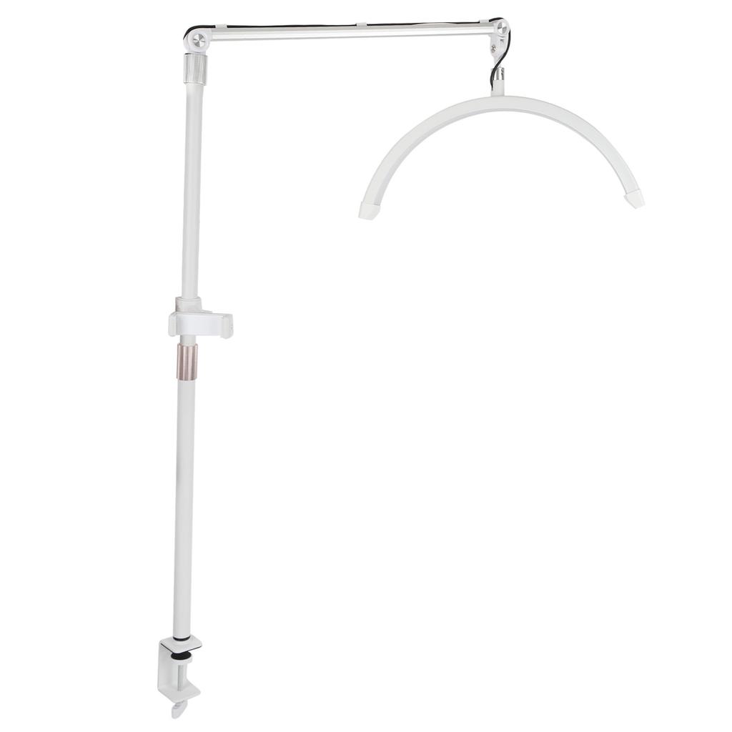 16in Half Moon Fill Light Half Moon Desk Lamp 3000K 4500K 6000K Adjustable Color Temperature Height