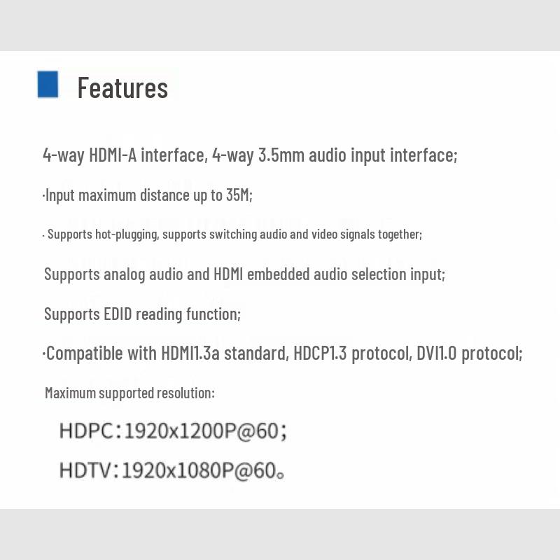 HDMI Input Board for Network Monitoring