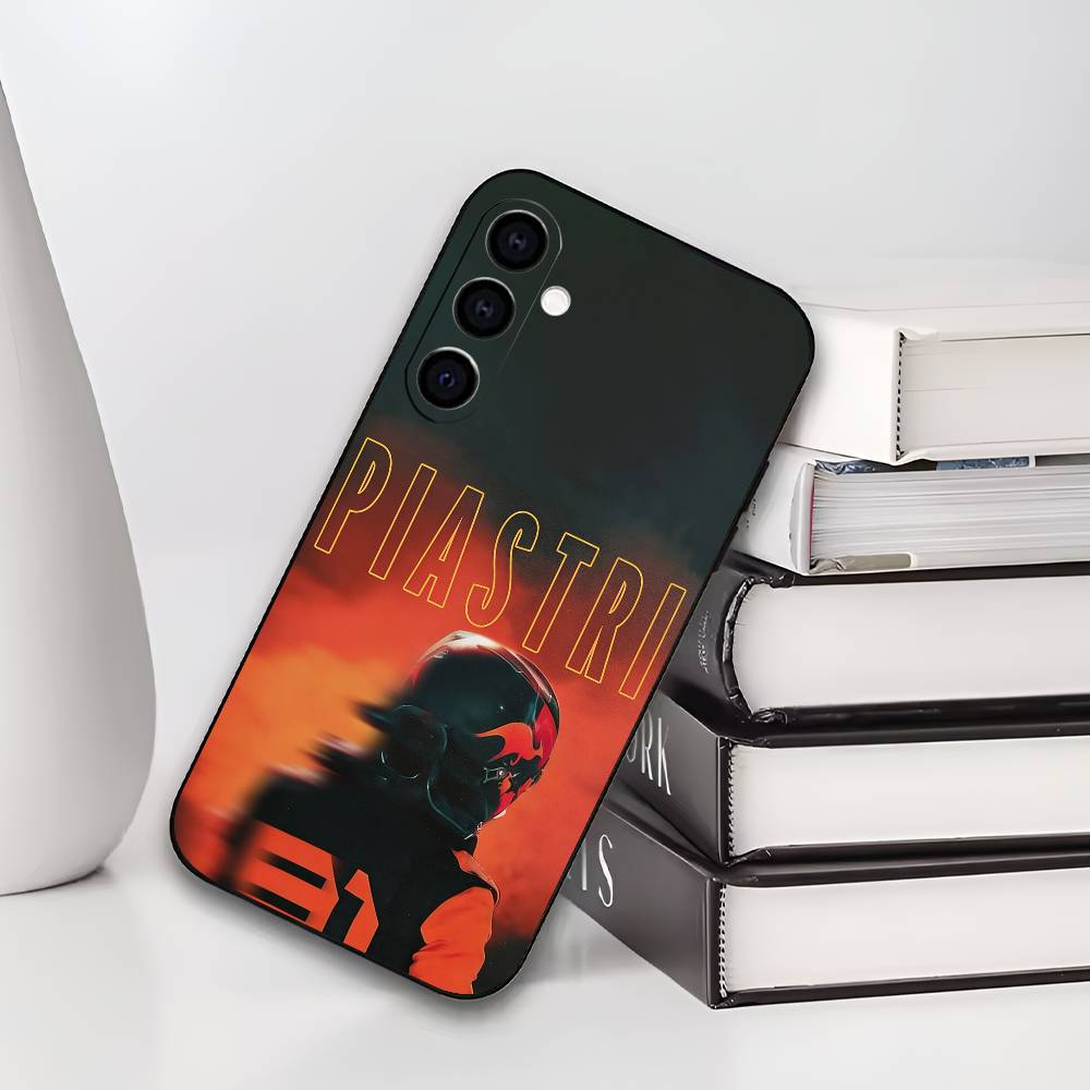 Чехол для телефона с принтом 'Driver O-Oscar P-Piastri' для Samsung Galaxy A73, A72, A71, A70, A53, A52, A51, Другие. Мягкая черная крышка