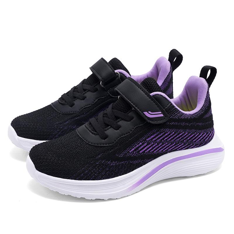 Дышащие кроссовки из сетки Flyknit для девочек - Весна/Осень, Повседневные и для бега