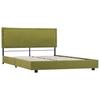 Green Fabric Bed Frame 140 x 200 cm