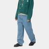 Carhartt WIP Джинсы женские однотонные со средней посадкой, свободные, прямого кроя I031918-01-12