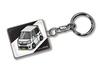 MKJP Custom Keychain, Daihatsu Atley S320G, S330G, S321G, S331G, Early Period, Base: Black, Silver
