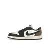 Кроссовки Air Jordan 1 Retro Low OG PS Mocha Kids белые черные темно-мокко FQ5436-102
