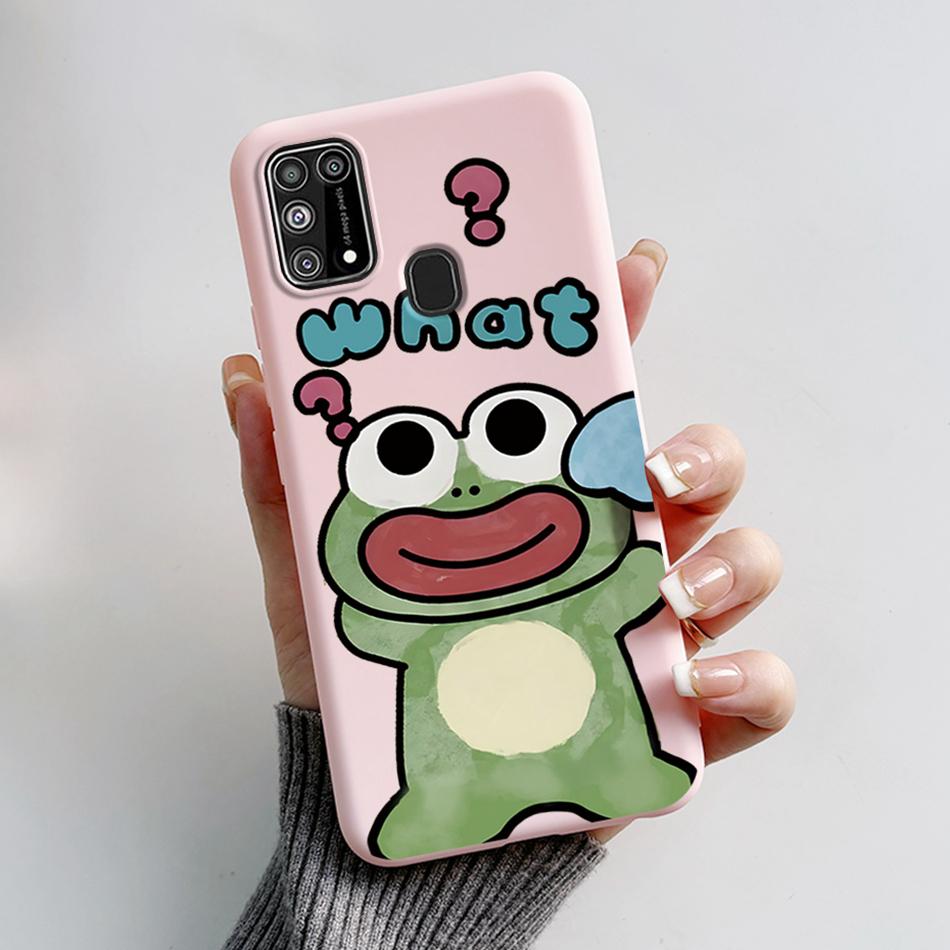 Чехол для Samsung Galaxy M31 Милый Мультяшный Задняя Крышка Силиконовый Мягкий TPU Чехлы для Телефона Для Samsung M31 Prime M 31 s Galaxy M31s Бампер