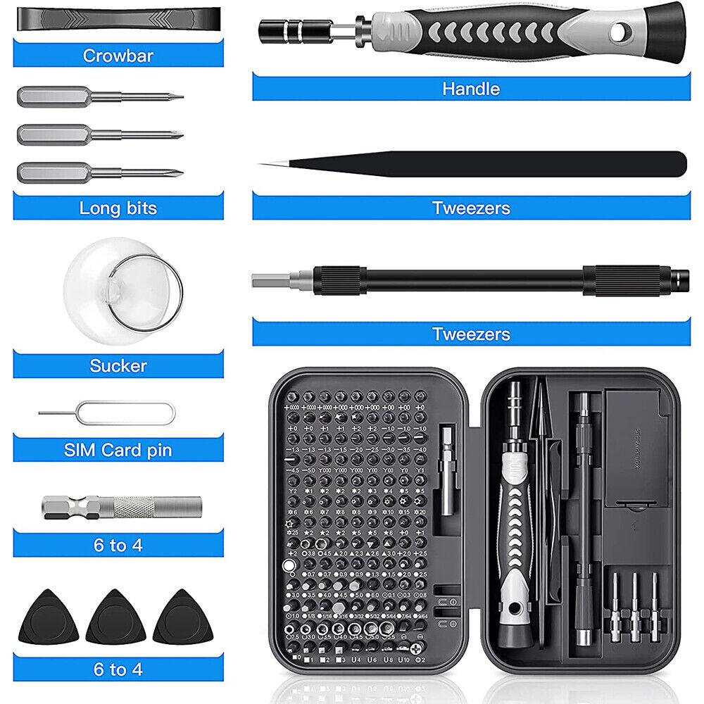 Новый набор прецизионных отверток 130 в 1, набор инструментов для ремонта часов для компьютера, телефона