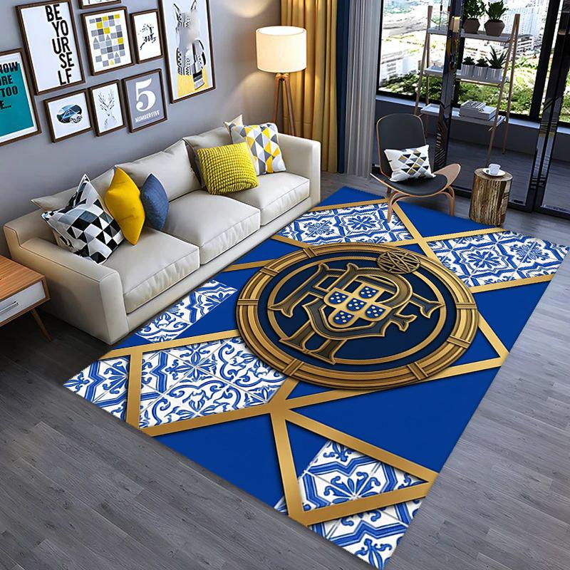 Portuguese Heritage Emblem carpet printing Living room and bedroom mats Dormitory decoration Doormat Christmas gifts