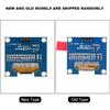 Walfront 1.3 Inch 128X64 IIC I2C SPI Serial OLED Display Module White Text Color for MP3 Function Cellphone Smart Health Device
