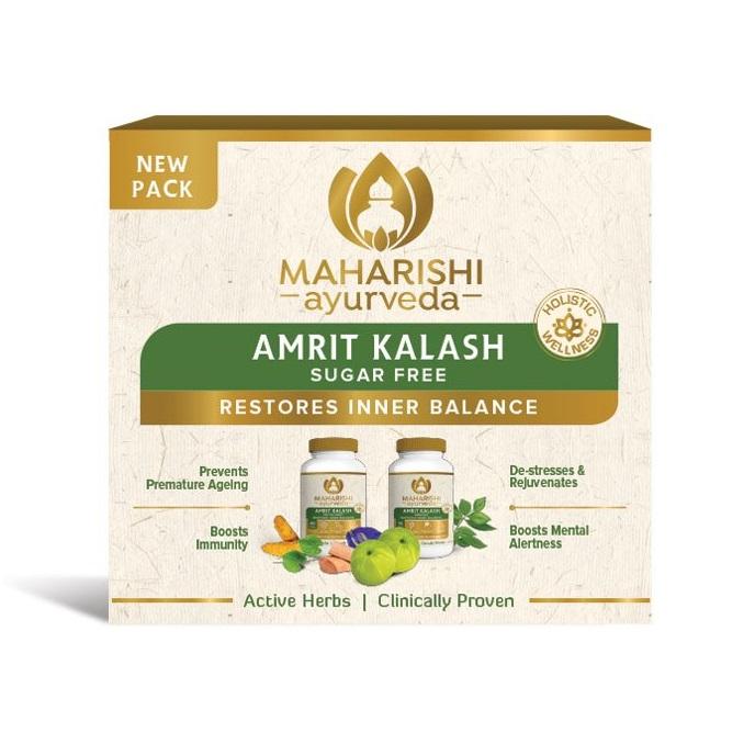 Amrit Kalash: MAC 4 and MAC 5 (60 Tab X 2), Amrit Kalash MAK, Maharishi Ayurveda