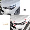 Наклейки «Брови» на фары BMW 5 серии i5 G60/G61 2024+ - Модификация внешнего тюнинга.